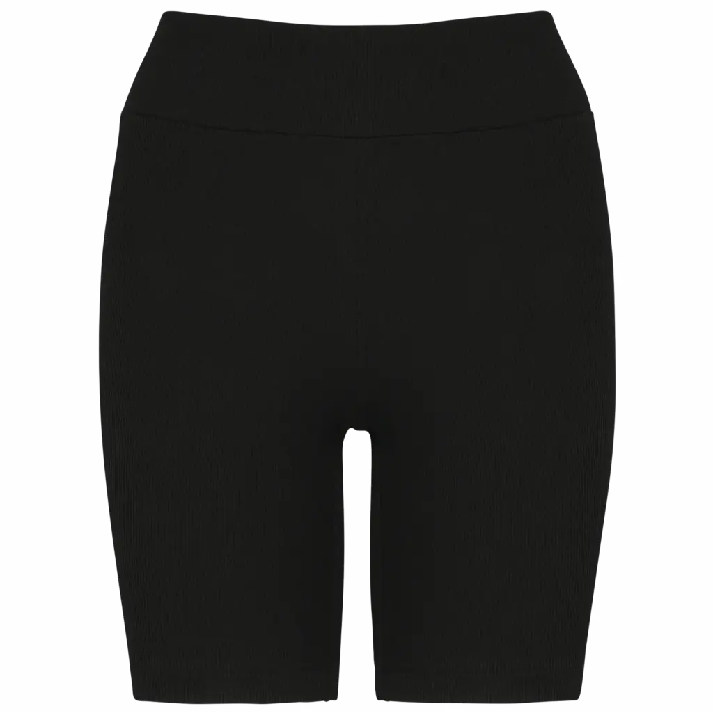 Custom Women's Ribbed Shorts NS744 Organic Slim Fit XS-XL — product photo 6