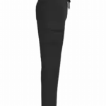 Ecologische verwassen heren cargobroek in French Terry, washed black — productfoto 5