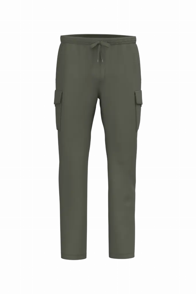 Custom Mens Cargo Pants NS777 Organic French Terry XS-3XL — product photo 7