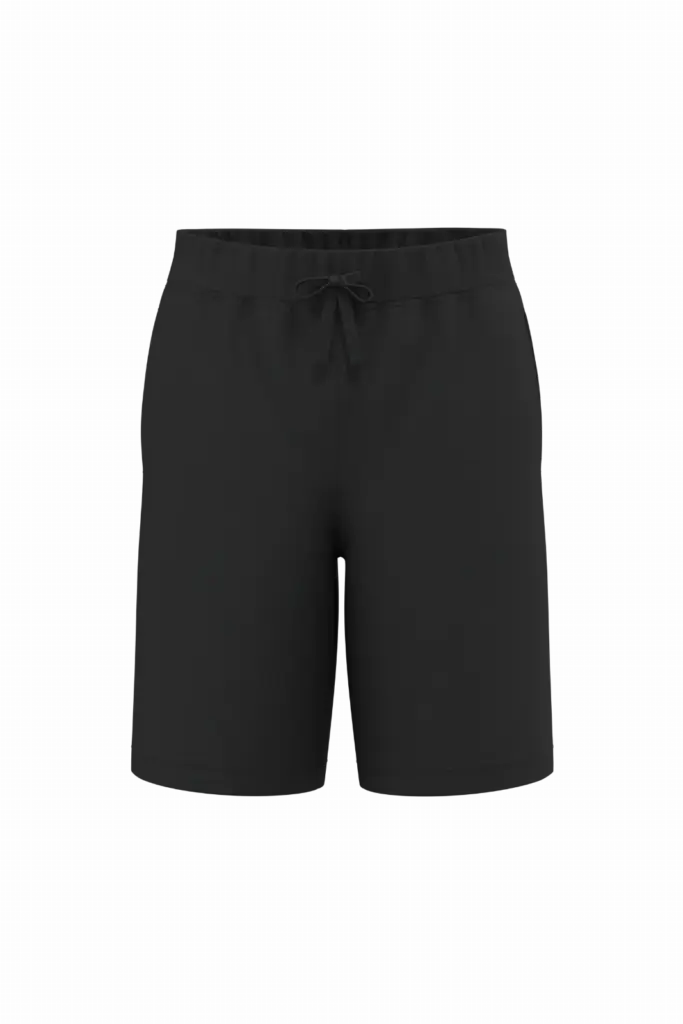 NS779 - Duurzame herenbermuda met loose fit, black