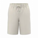 NS779 - Duurzame herenbermuda met loose fit, ivory — productfoto 2