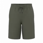 NS779 - Duurzame herenbermuda met loose fit, organic khaki — productfoto 3