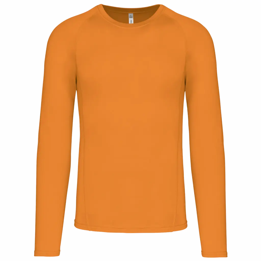 Thermoshirt Lange Mouwen, orange — productfoto 8
