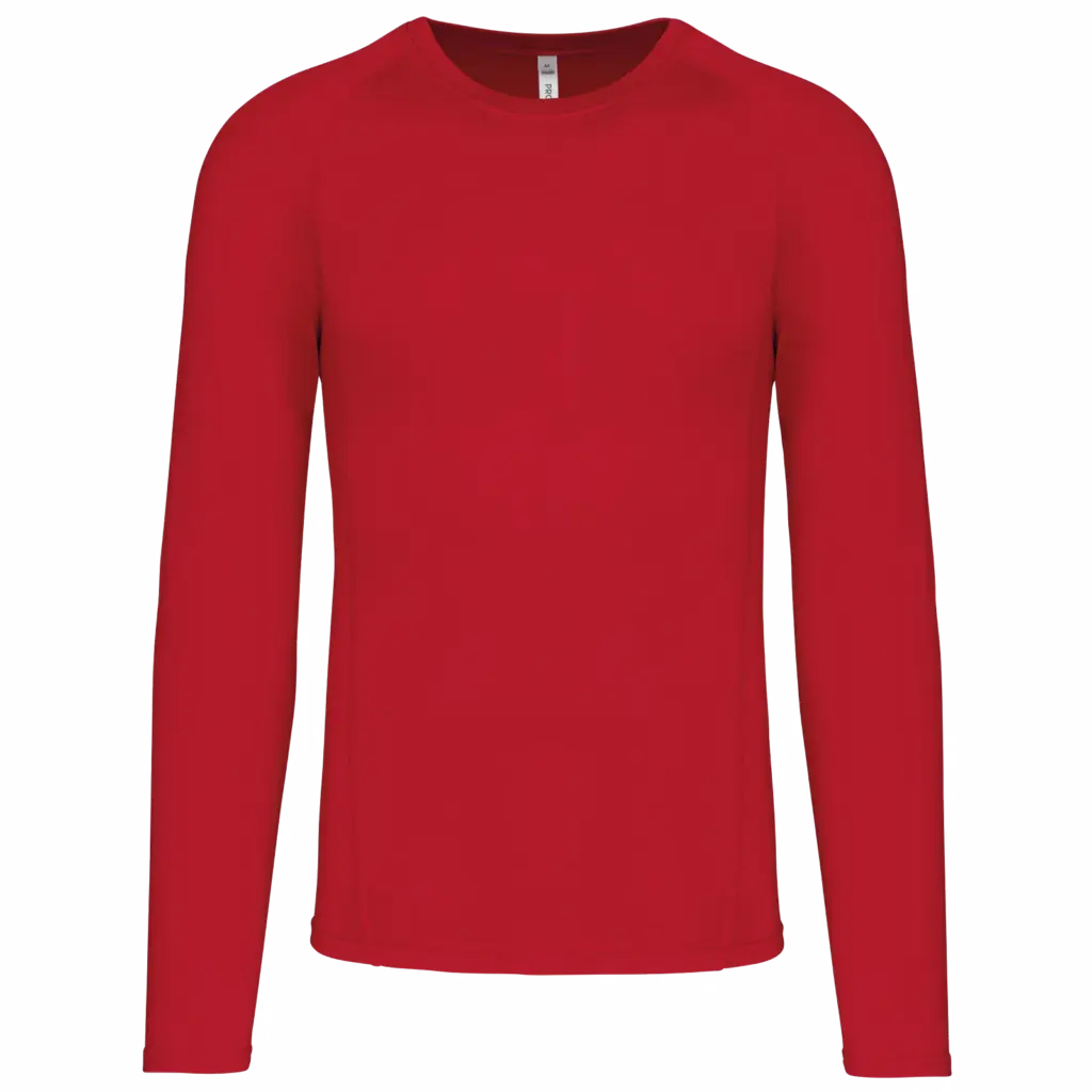 Thermoshirt Lange Mouwen, sporty red — productfoto 10