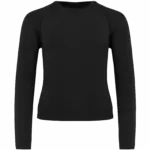 Kinder thermoshirt lange mouwen, black — productfoto 12