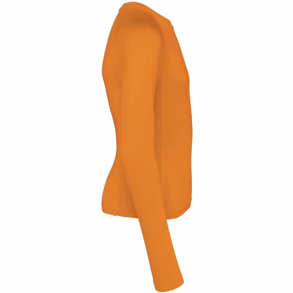 PS_PA006-S_ORANGE - Hidalgo Kinder thermoshirt lange mouwen, orange — productfoto 7