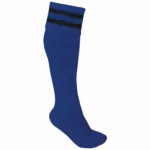 Sportsokken Met Contraststrepen, dark royal blue / black — productfoto 4