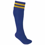 PS_PA015_DARKROYALBLUE-SPORTYYELLOW - Hidalgo Sportsokken Met Contraststrepen, dark royal blue/sporty yellow — productfoto 7