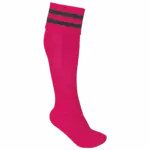 PS_PA015_SPORTYPINK-DARKGREY - Hidalgo Sportsokken Met Contraststrepen, sporty pink / dark grey — productfoto 12