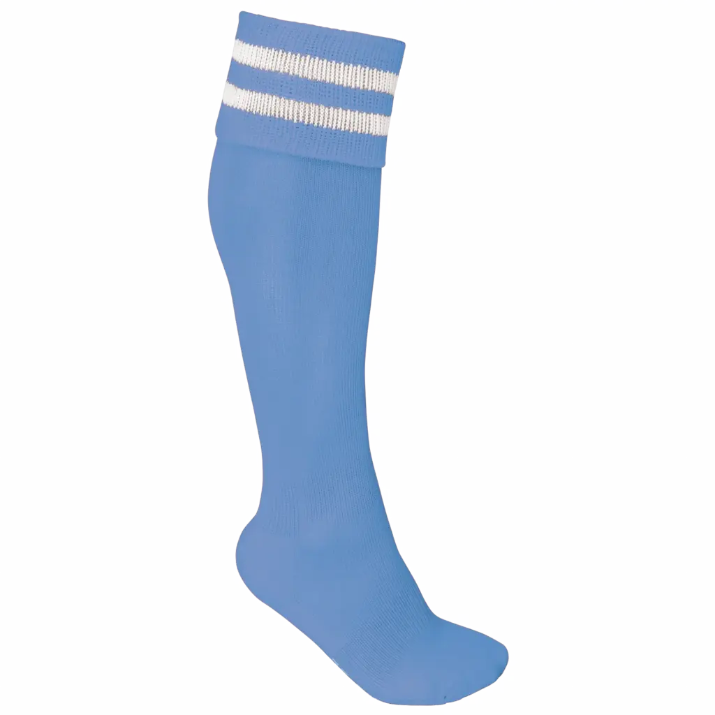 PS_PA015_SPORTYSKYBLUE-WHITE - Hidalgo Sportsokken Met Contraststrepen, sporty sky blue / white — productfoto 17