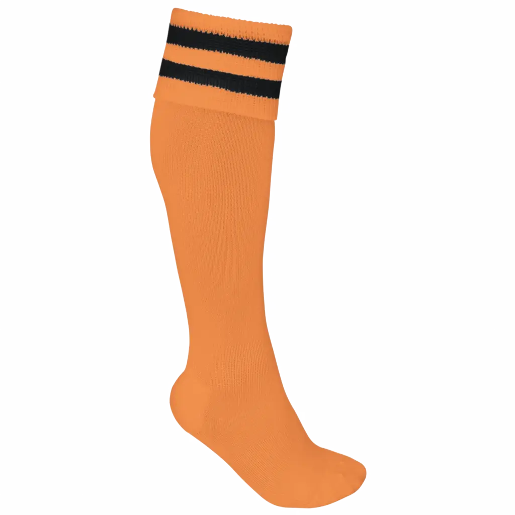 PS_PA015_SUNORANGE-BLACK - Hidalgo Sportsokken Met Contraststrepen, sun orange / black — productfoto 20