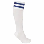 PS_PA015_WHITE-DARKROYALBLUE - Hidalgo Sportsokken Met Contraststrepen, white / dark royal blue — productfoto 22
