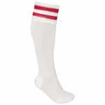 PS_PA015_WHITE-SPORTYRED - Hidalgo Sportsokken Met Contraststrepen, white / sporty red — productfoto 24