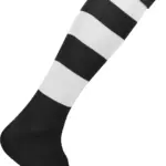 Gestreepte Sportsokken, black/white — productfoto 3