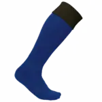 Tweekleurige sportsokken, dark royal blue / black — productfoto 5
