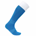 Tweekleurige sportsokken, sporty royal blue / white — productfoto 13
