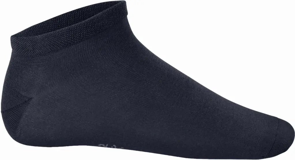 Sport enkelsokken bamboe, navy — productfoto 4
