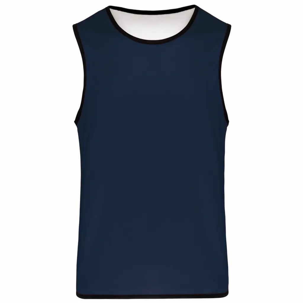 Omkeerbaar trainingshesje, sporty navy / white — productfoto 7