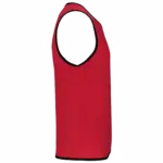 Omkeerbaar trainingshesje, sporty red / sporty yellow — productfoto 7