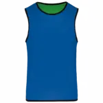Omkeerbaar trainingshesje, sporty royal blue / green — productfoto 9