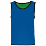 Omkeerbaar trainingshesje kids, sporty royal blue / green — productfoto 8