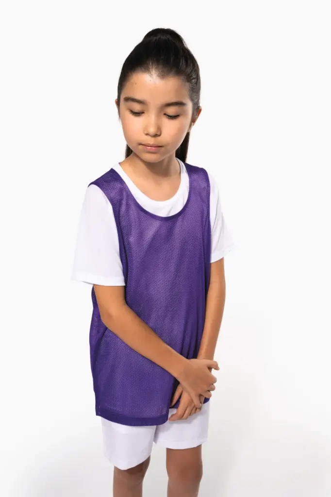 Licht trainingshesje van mesh kids — productfoto 3