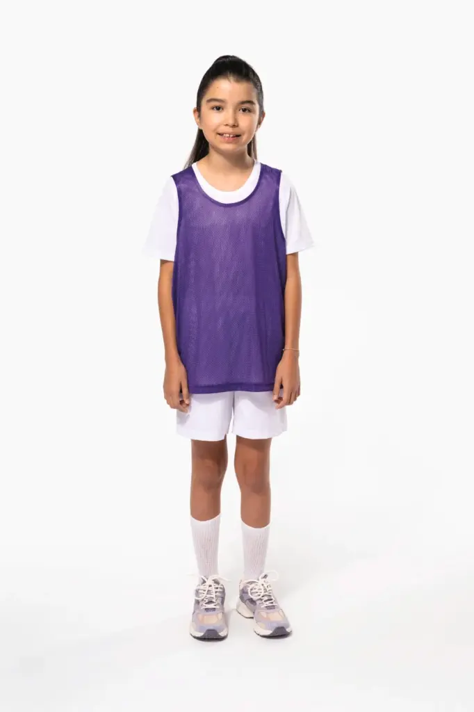 Licht trainingshesje van mesh kids — productfoto 4