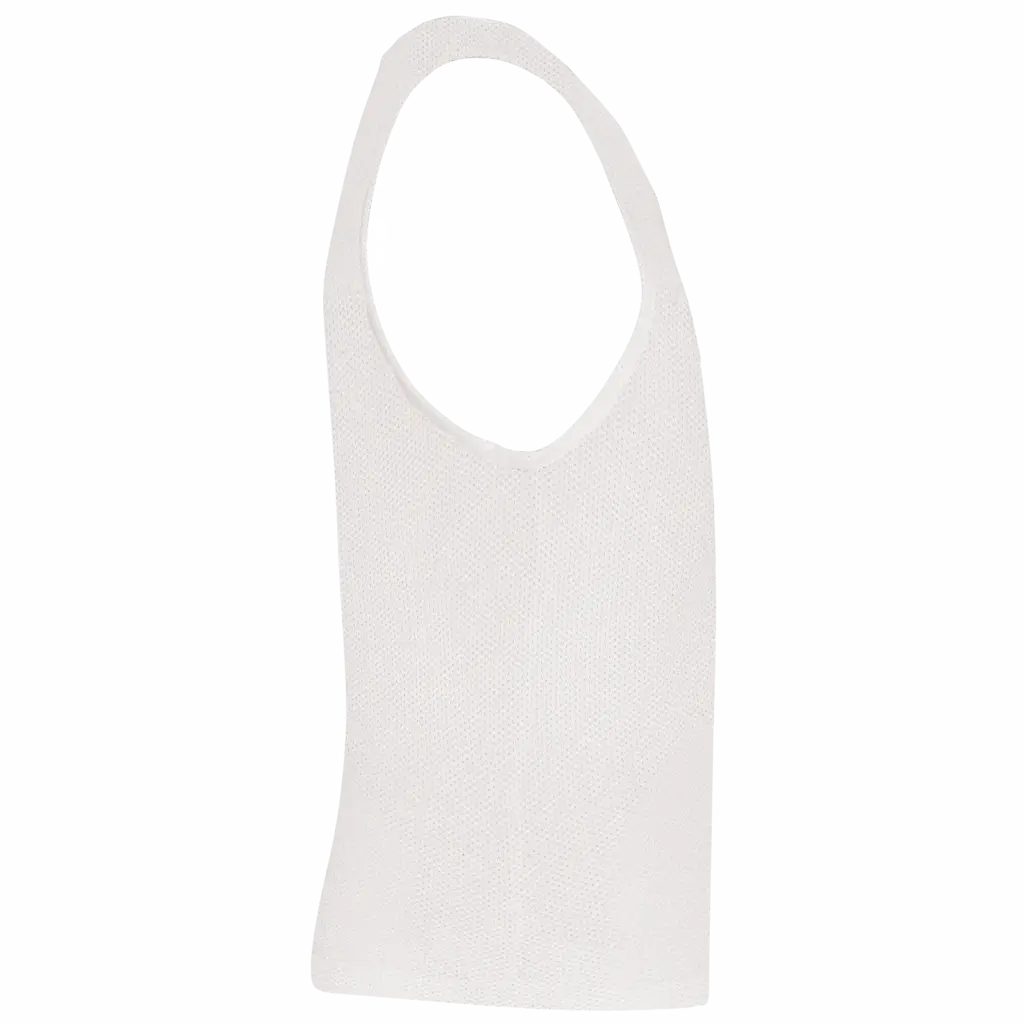 Licht trainingshesje van mesh kids, white — productfoto 15