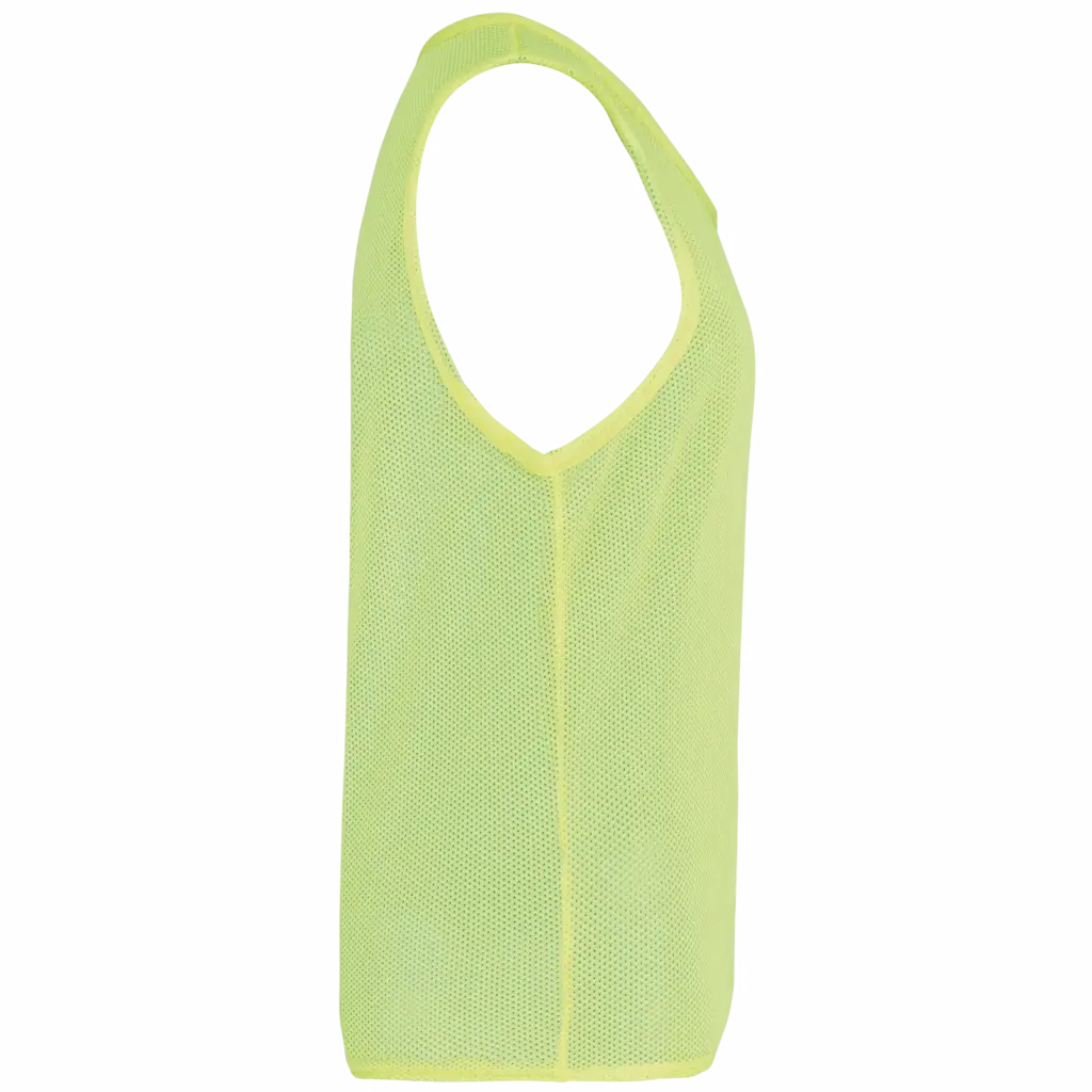PS_PA048-S_FLUORESCENTYELLOW-SPORTYROYALBLUE - Hidalgo Omkeerbaar trainingshesje kids — productfoto 7