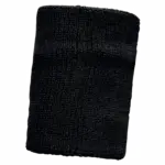 Polsband van badstof, black — productfoto 5