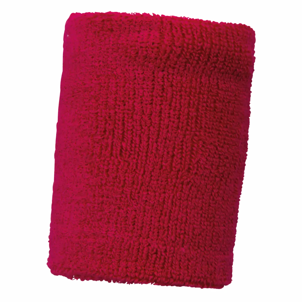Polsband van badstof, fuchsia — productfoto 6