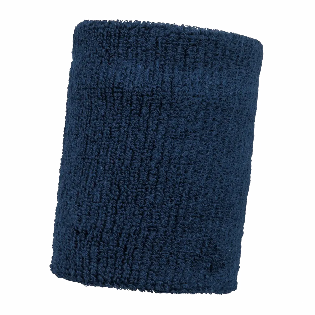 Polsband van badstof, sporty navy — productfoto 8