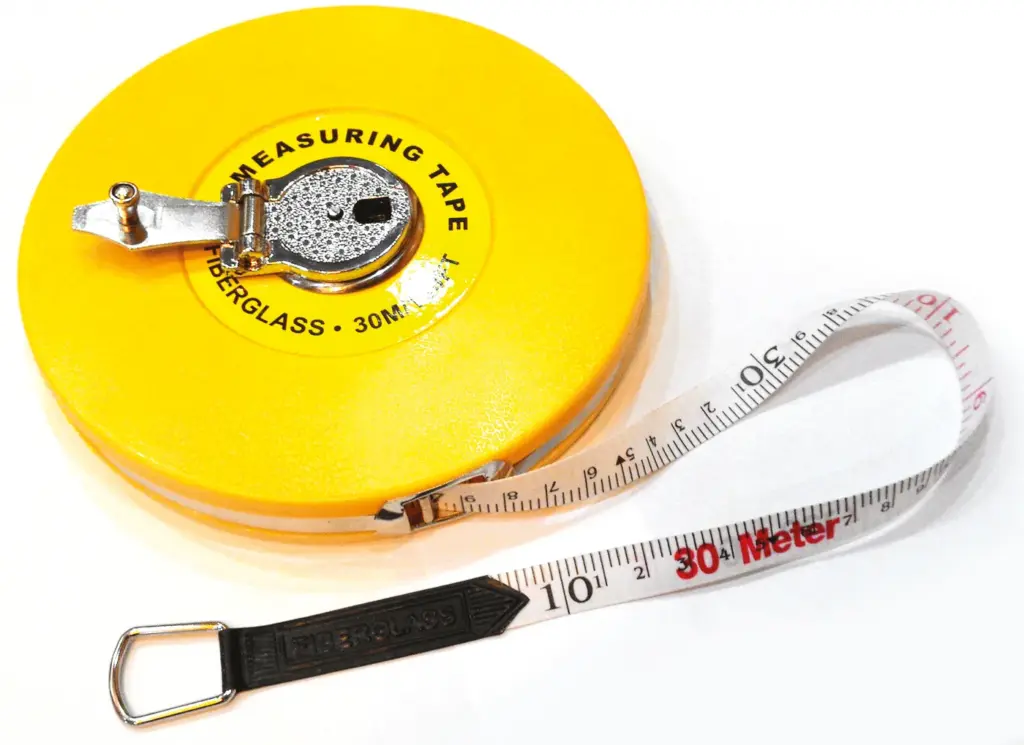 Meetlint 30 Meter, yellow — productfoto 2