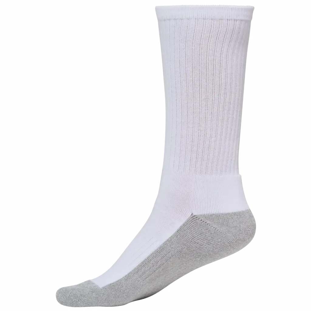 PS_PA093_WHITE - Hidalgo Unisex basketsokken, white — productfoto 5