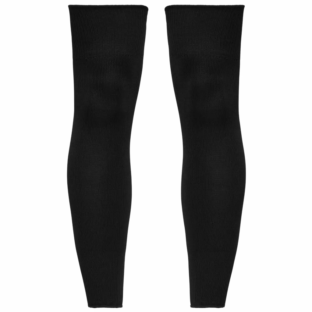Unisex beenwarmers voor sport, black — productfoto 5