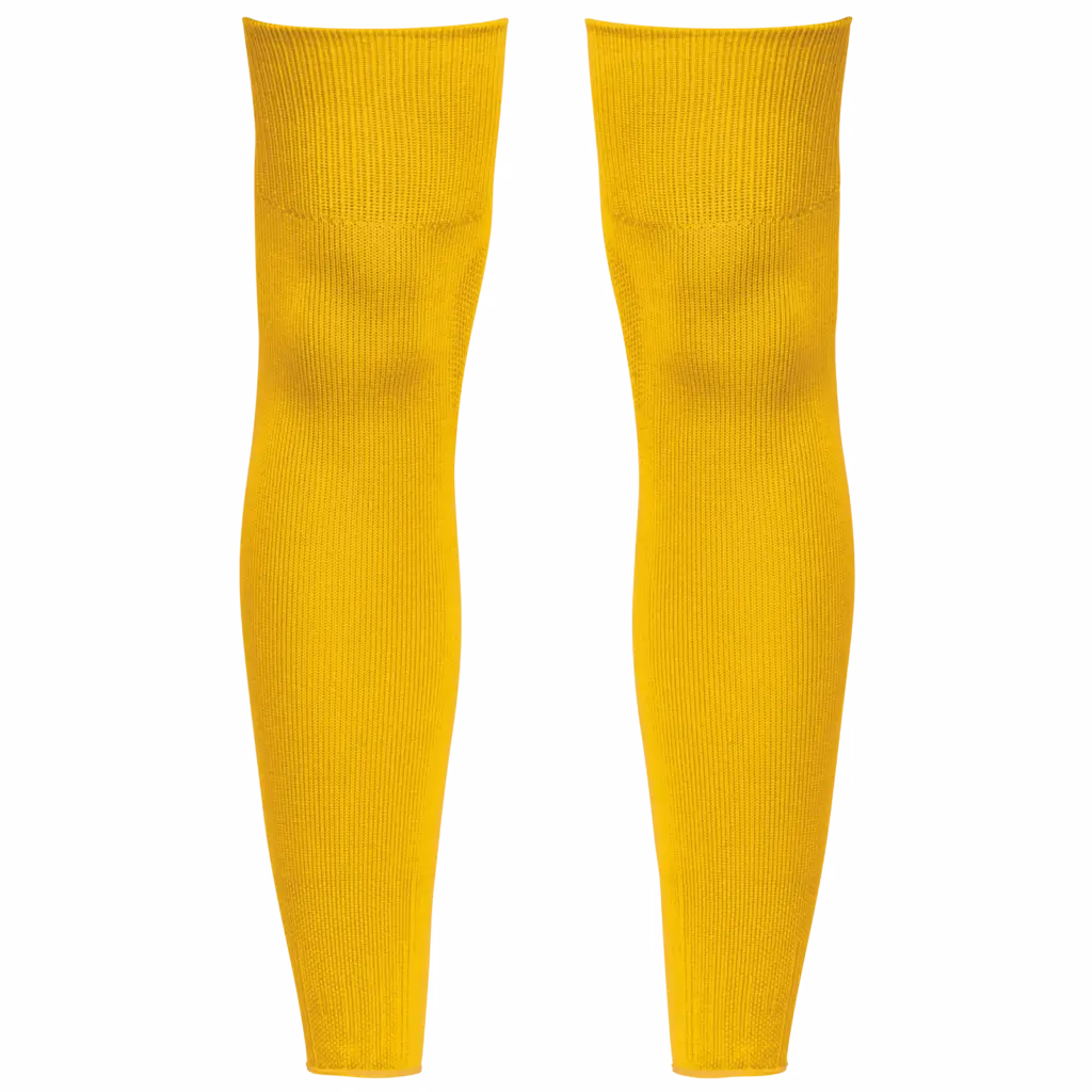 Unisex beenwarmers voor sport, sporty yellow — productfoto 10