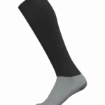 PA098 - Uniseks hoge sokken met antislipzool, black / fine grey