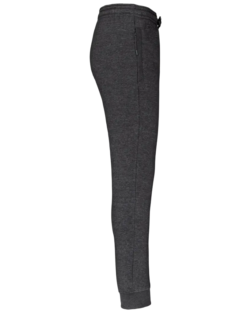 PS_PA1013-S_DARKGREYHEATHER - Hidalgo Kinder multisport-joggingbroek met zakken, dark grey heather — productfoto 6