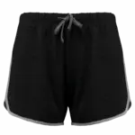 Dames sportshort, black / grey heather — productfoto 5