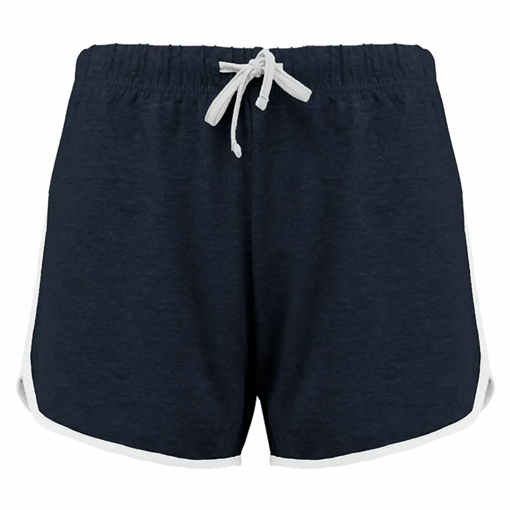 PS_PA1021_NAVY-WHITE - Hidalgo Dames sportshort, navy / white — productfoto 7