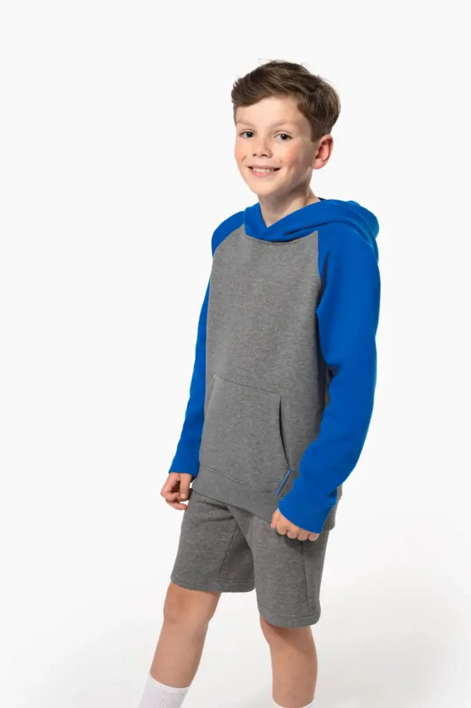 PA370-PA1023-3_2025 - Hidalgo Multisport-bermuda van fleece kids — productfoto 3