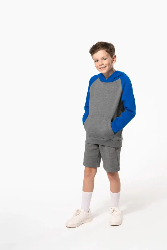 PA370-PA1023_2025 - Hidalgo Multisport-bermuda van fleece kids — productfoto 4
