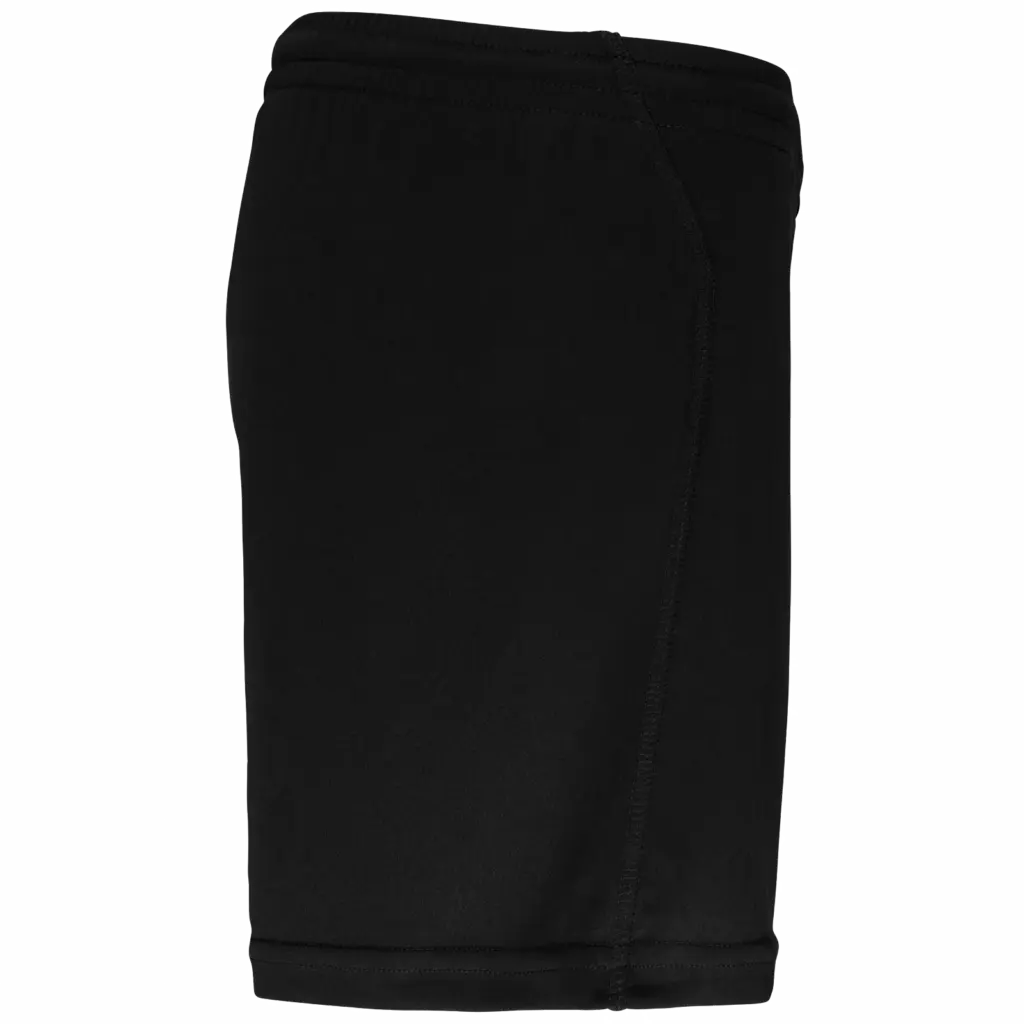 PS_PA1024-S_BLACK - Hidalgo Dames multisport short, black — productfoto 5