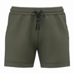 Damesshort, sporty khaki — productfoto 11