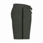Tweekleurige herenshort, sporty khaki / black — productfoto 8
