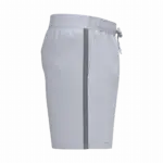 Tweekleurige herenshort, white / fine grey — productfoto 10