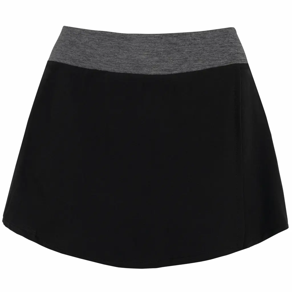 Rok met ingewerkte short, black / marl dark grey — productfoto 6