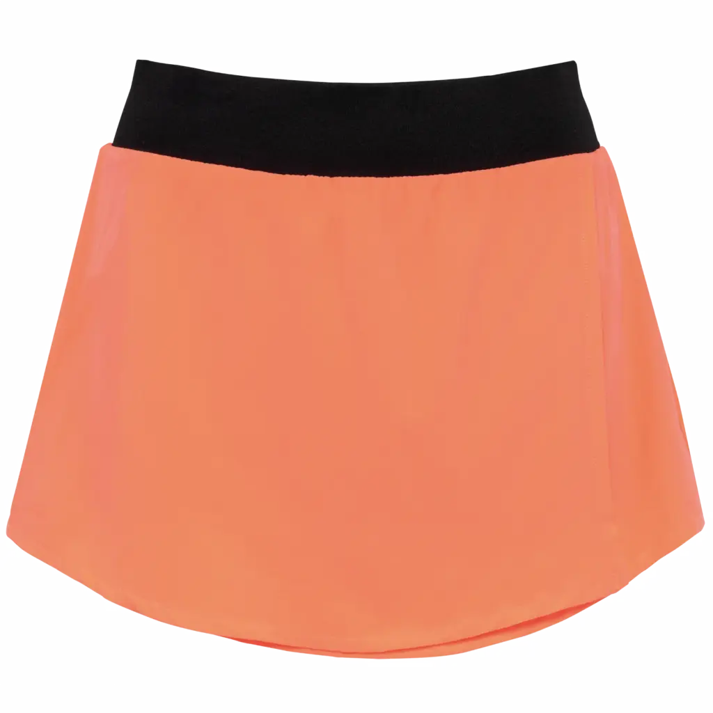 Rok met ingewerkte short, coral / black — productfoto 7