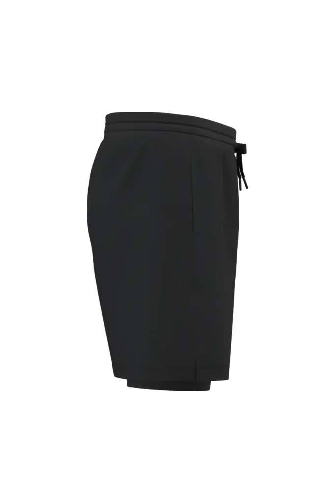 PS_PA1032-S_BLACK - Hidalgo 2-in-1 duurzame short met ingewerkte ondershort, black — productfoto 5