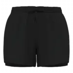 PA1035 - 2-in-1-short met ingenaaid ondershort voor dames, black